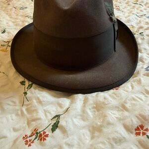 Vintage Men’s Brown Fedora Hat